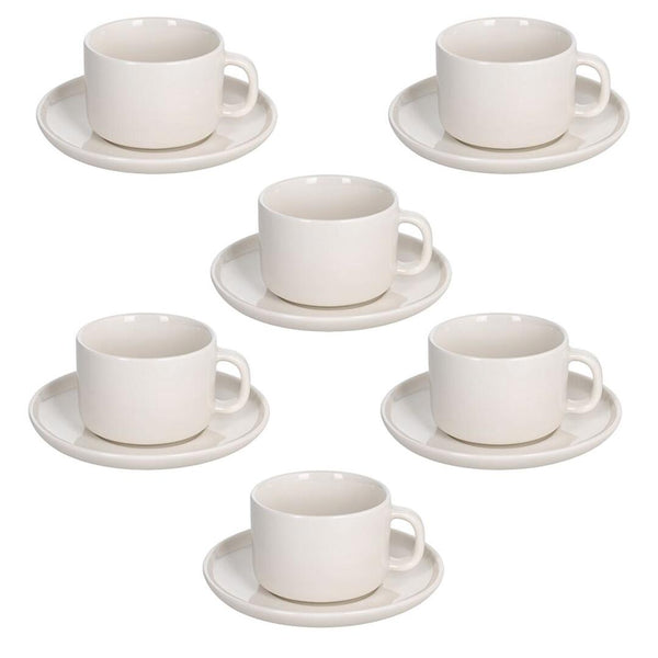 Tazza caffè Andrea Fontebasso Edge bianco - 6 pz
