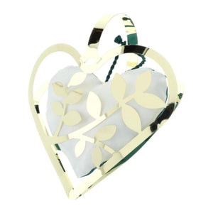 Cuore grande da appendere Hervit - ramoscello