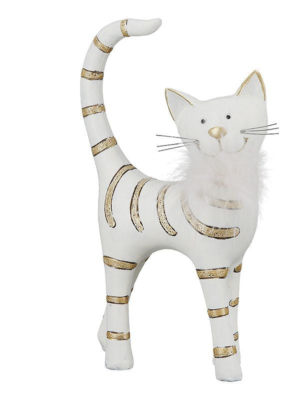 Statua gatto in piedi Gilde