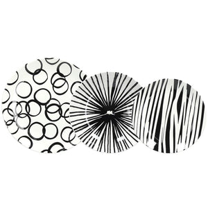 Servizio tavola Andrea Fontebasso Optical Black - 18 pz