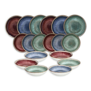 Servizio tavola Andrea Fontebasso Ibiza - 18 pz