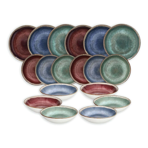 Servizio tavola Andrea Fontebasso Ibiza - 18 pz