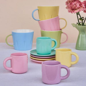 Coppia tazze caffè Andrea Fontebasso Colorblock