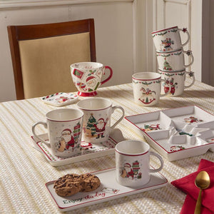 Set tazza c/piatto Andrea Fontebasso Let it snow