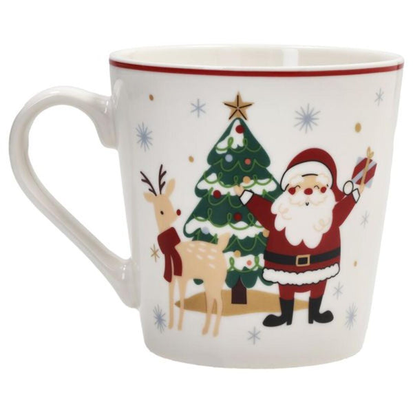 Set 2 mug c/vassoio Andrea Fontebasso Let it snow