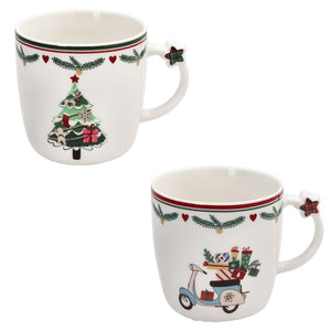 Coppia tazze mug Andrea Fontebasso Let it snow