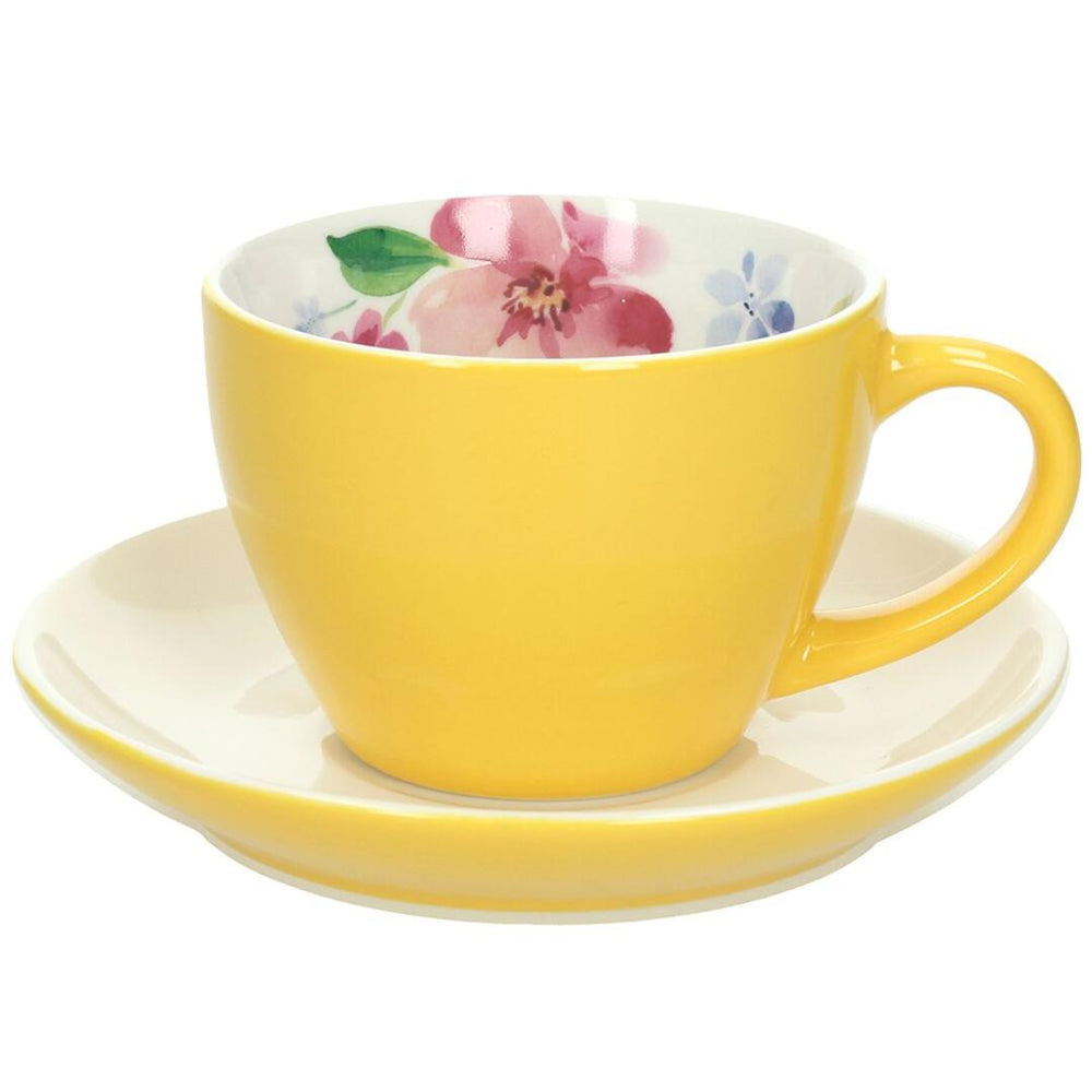 Tazza colazione Andrea Fontebasso Breakfast Time - giallo