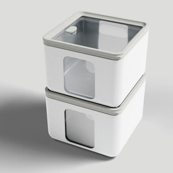 Contenitore peek box Blim Plus - arctic white
