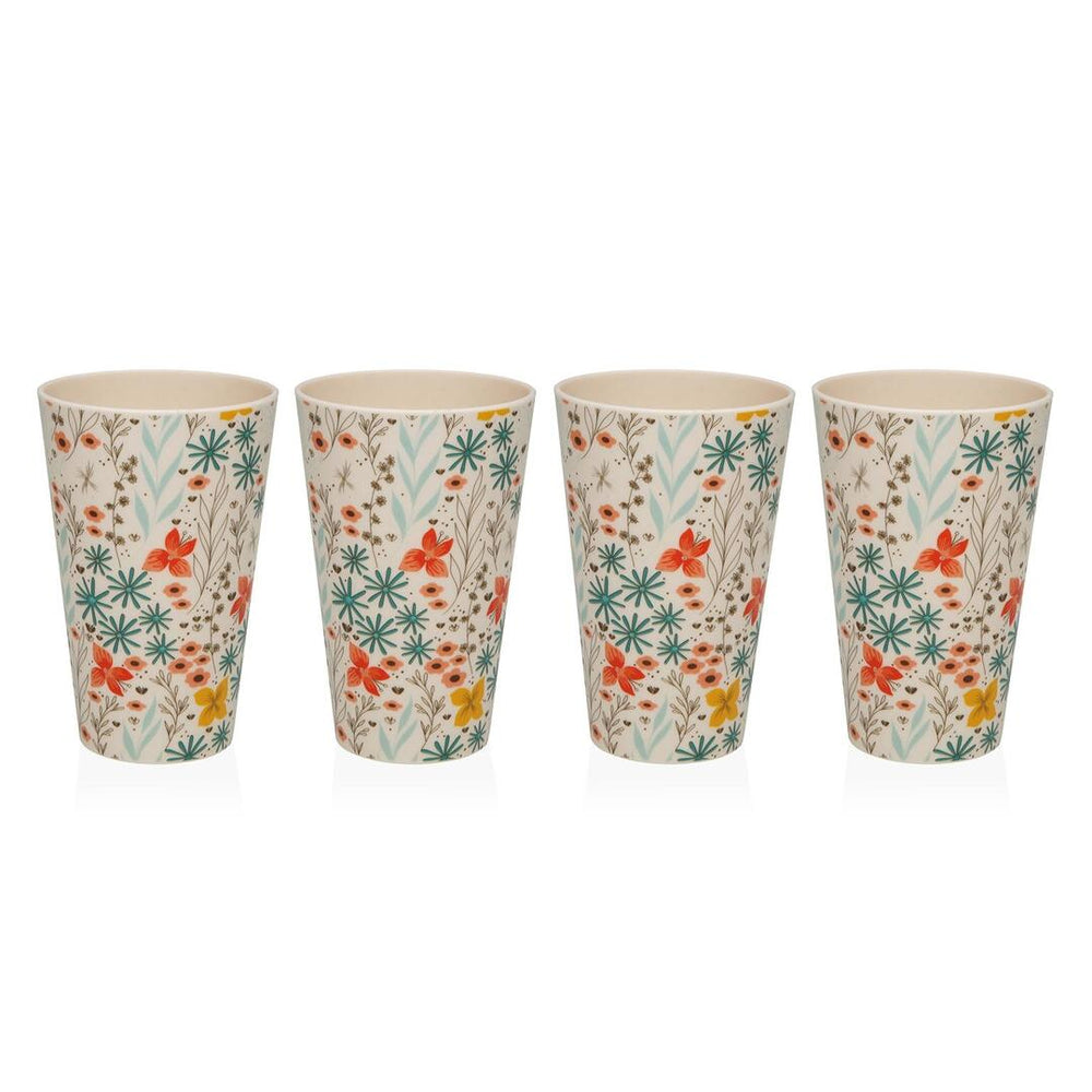 Set 4 bicchieri Versa Fiorella