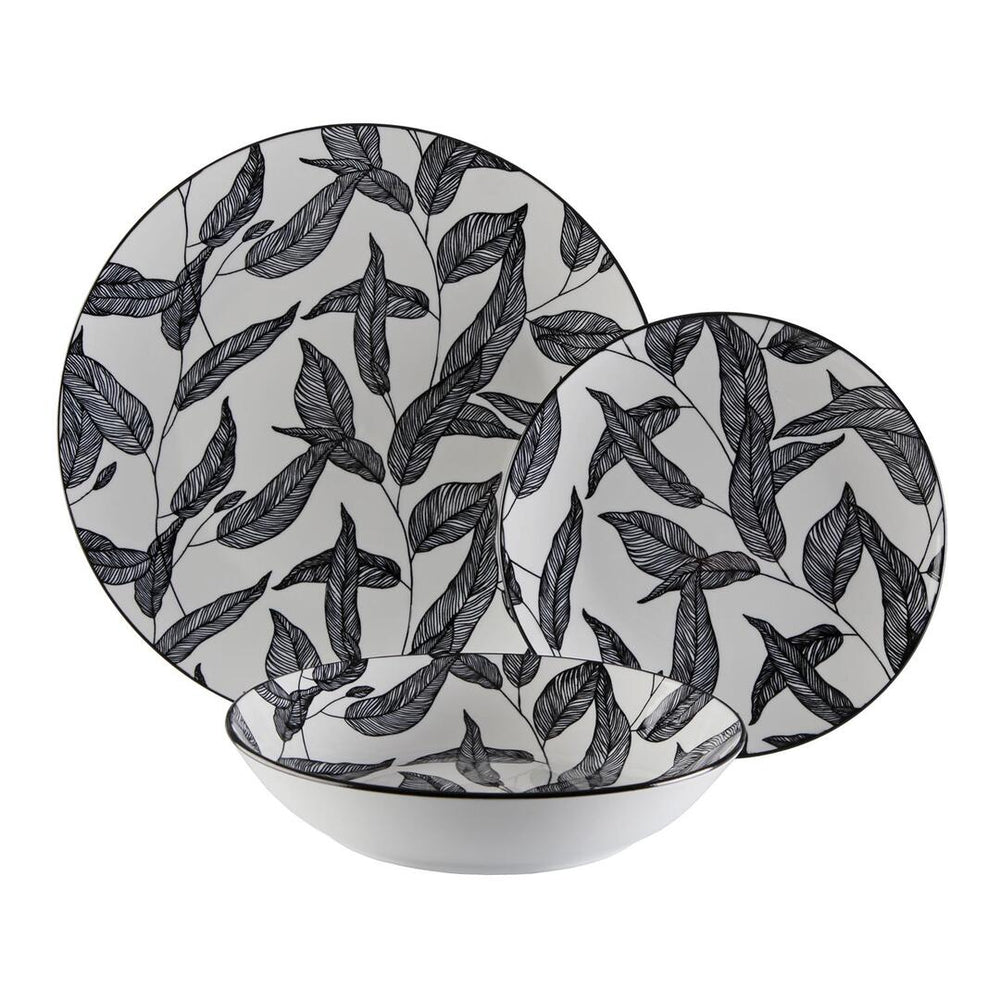 Servizio tavola Versa Foglie Jill - 18 pz