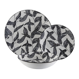 Servizio tavola Versa Foglie Jill - 18 pz