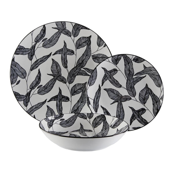Servizio tavola Versa Foglie Jill - 18 pz