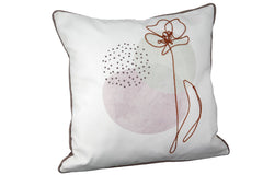 Cuscino Gilde "One Line Flower"