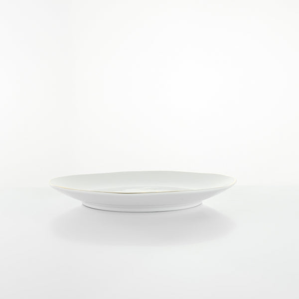 Piatto frutta Weissestal Onix White Dots - 6 pezzi