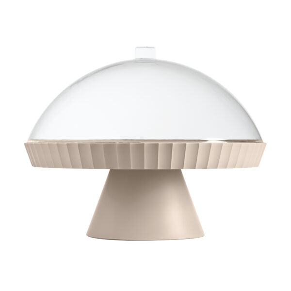 Alzata con campana Blim Plus Agorà - moka grey