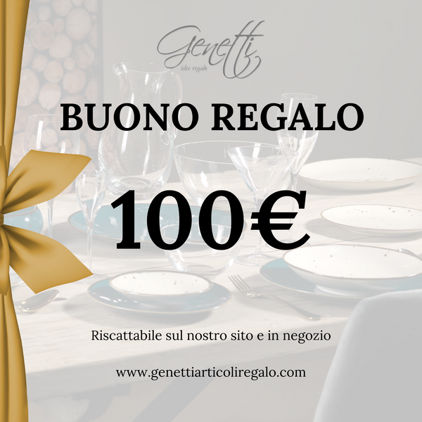 Buono Regalo 25/50/100/200