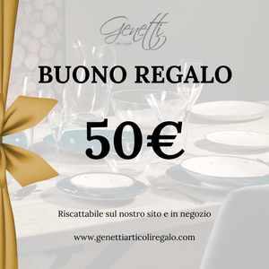 Buono Regalo 25/50/100/200