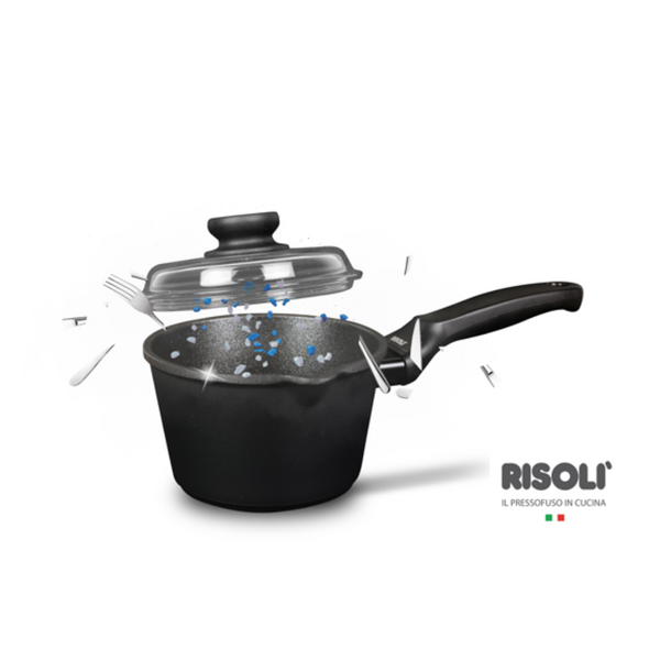 Casseruola un manico BLACKplus Risolì - Induction