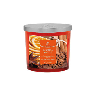 Candela profumata Hypno Casa Cannella Arancio - 200 gr