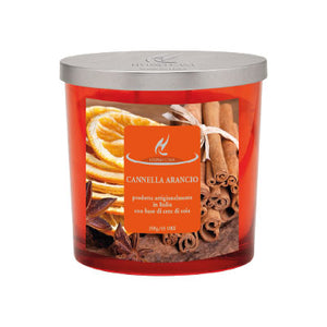 Candela profumata Hypno Casa Cannella Arancio - 350 gr