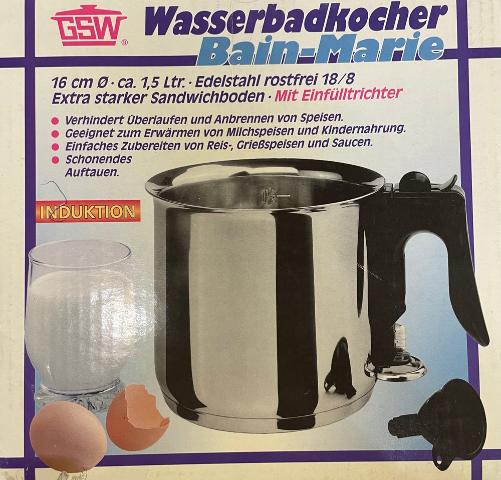 Pentola bagnomaria GSW - Induction