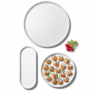 Vassoio rotondo Blim Plus Atena - arctic white