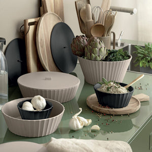 Ciotola bassa Blim Plus Hera - moka grey