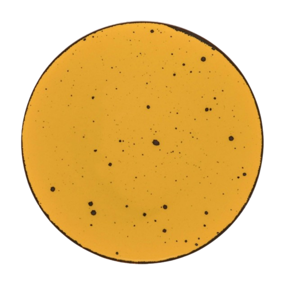 Piatto piano Cottage Weissestal yellow - 6 pezzi