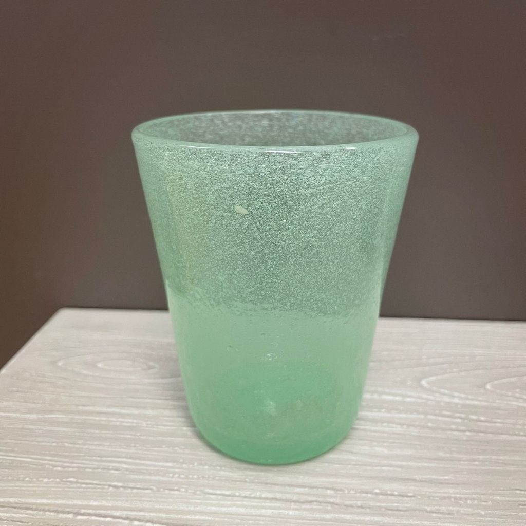 Memento Glass Bicchiere In Vetro Turchese – Tazza Colorata Per Acqua O Altre Bevande
