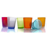 Bicchiere Memento in pasta di vetro colorato