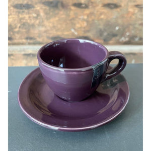 Tazza caffè Excelsa Trendy prugna - 6 pezzi