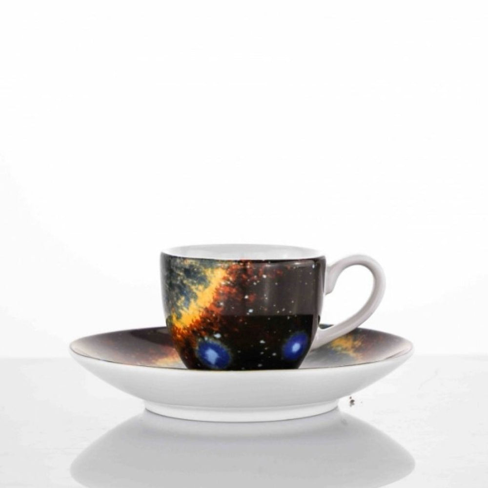 Tazza caffè Weissestal Galassia Black Star - 6 pezzi