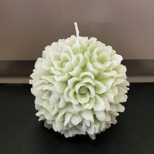 Candela sfera fiore Cereria Parma