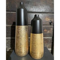 Vaso Gilde nero/oro