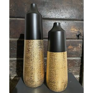 Vaso Gilde nero/oro