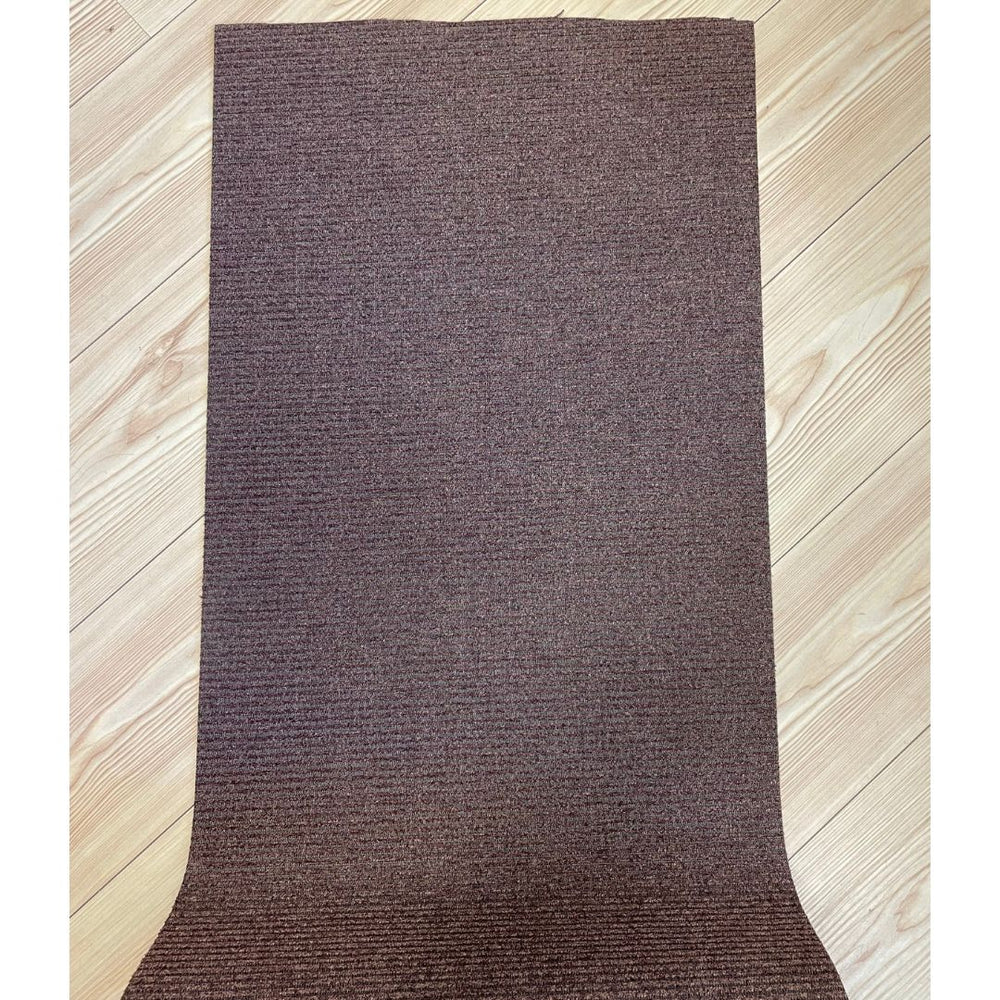 Tappeto passatoia a misura marron - H 52