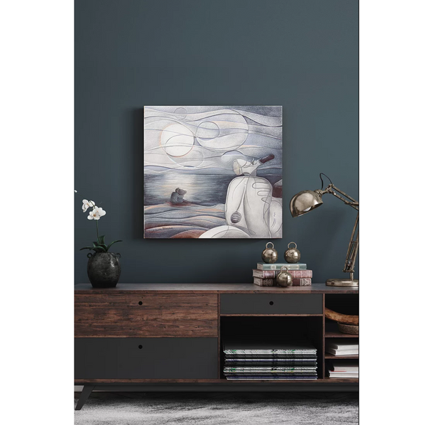 Quadro Cartapietra "Vento d’estate"