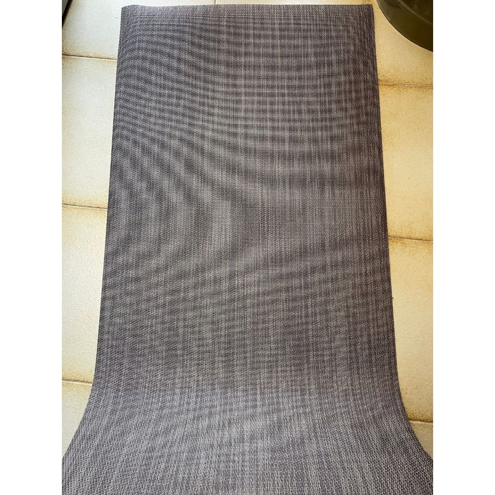 Tappeto a misura tortora/marrone - h52 cm