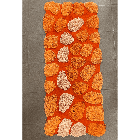 Tappeto Saniflor Chiazze Arancio - 60x140 cm
