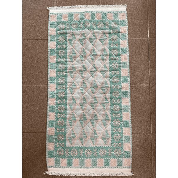 Tappeto Decoro Geometrico - 55x110 cm
