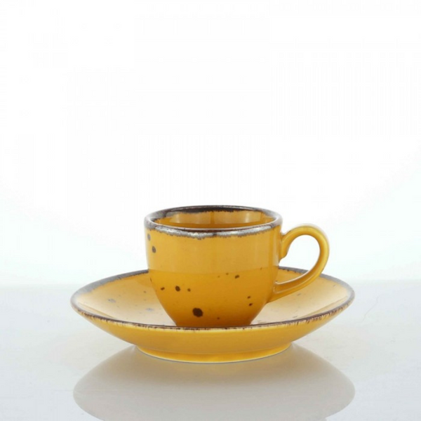 Tazza caffè Cottage Weissestal yellow - 6 pezzi