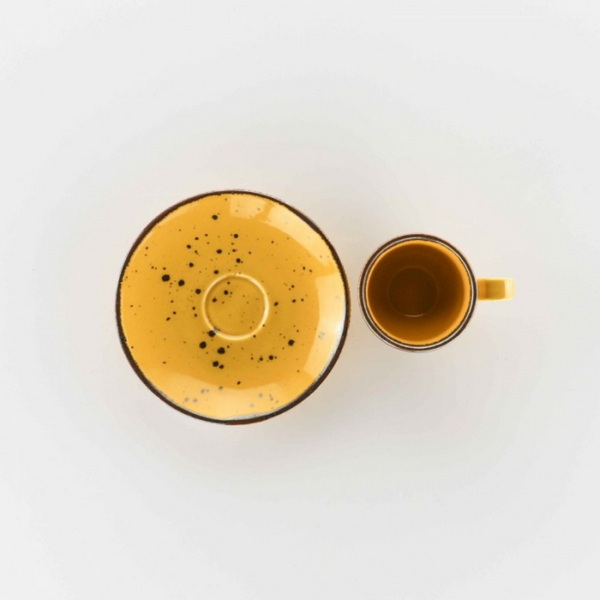 Tazza caffè Cottage Weissestal yellow - 6 pezzi