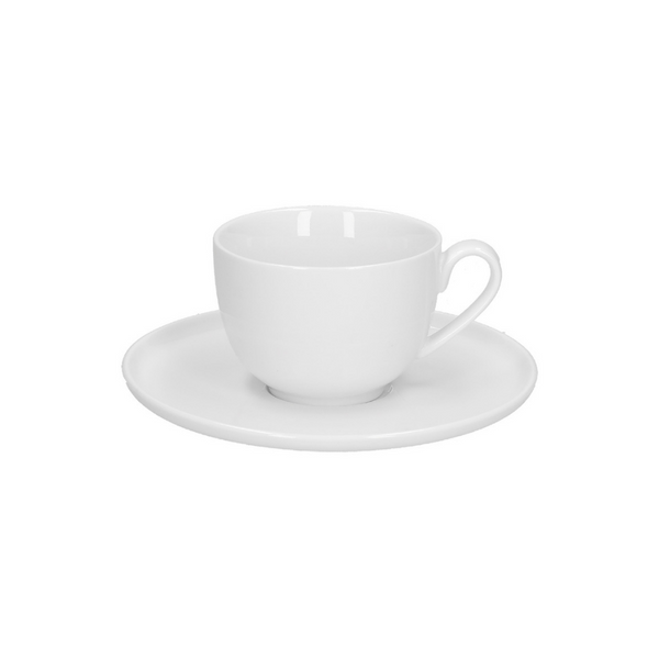 Tazza thè Corte La Porcellana Bianca - 6 pezzi