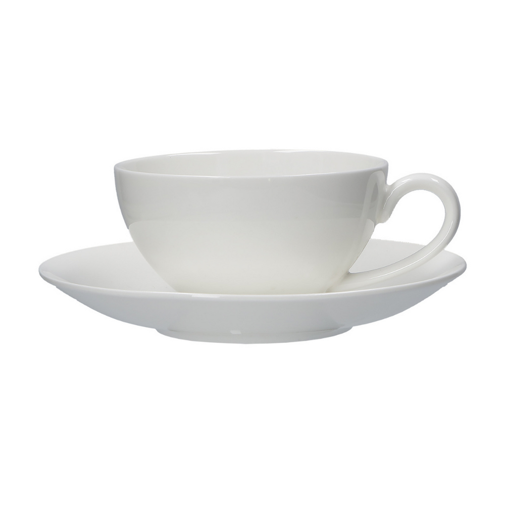 Tazza Thè Essenziale La Porcellana Bianca - 6 pezzi