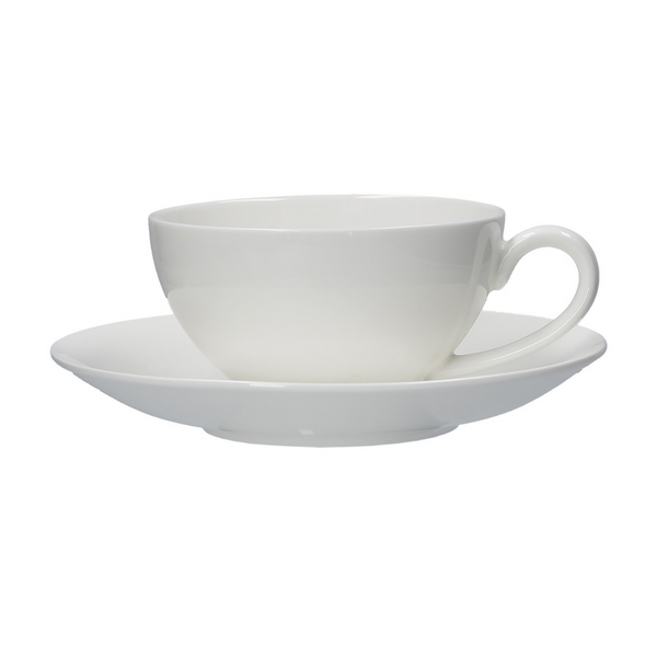 Tazza Thè Essenziale La Porcellana Bianca - 6 pezzi