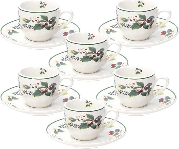 Tazza caffè Andrea Fontebasso Sweet Berry - 6 pezzi