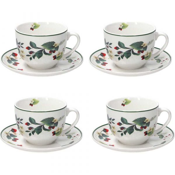 Tazza thè Andrea Fontebasso Sweet Berry - 4 pezzi