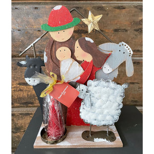 Natività legno/metallo Elle Gift